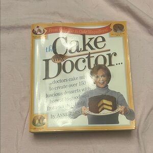 The Cake Doctor Cookbook - Yellow & White Cover
